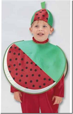 ideas para disfraces caseros de frutas y verduras